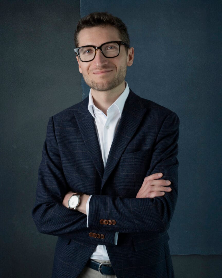 Portrait corporate en extérieur en Alsace